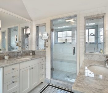 Windowed Shower with Master Bath