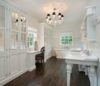 White master bath